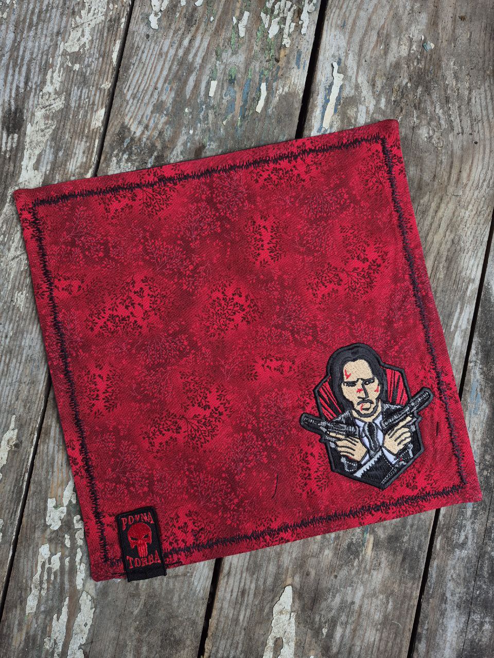 EDC хенк 25×25 см з вишивкою